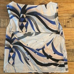 Ine de haus girls open back top size 6